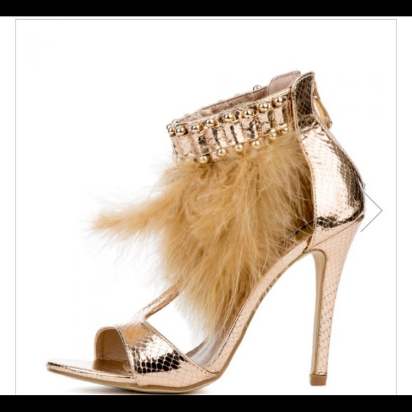 Cape Robbin Rose Gold Heels - Picture 3 of 3